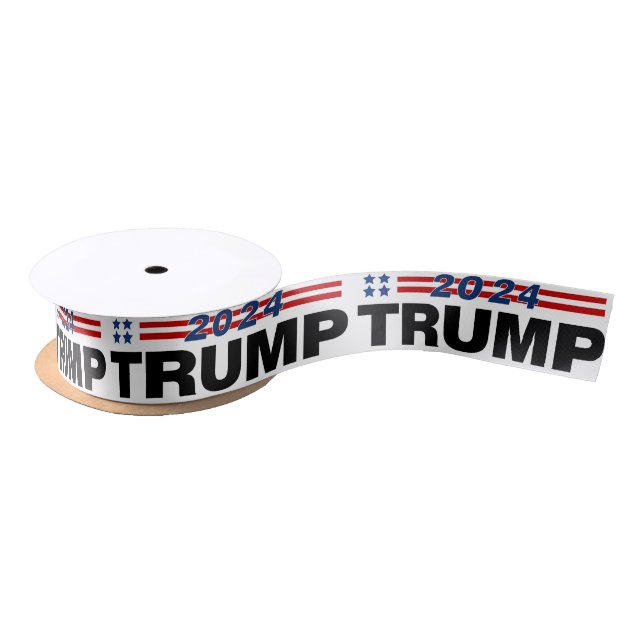 Trump 2024 satin ribbon (Spool)