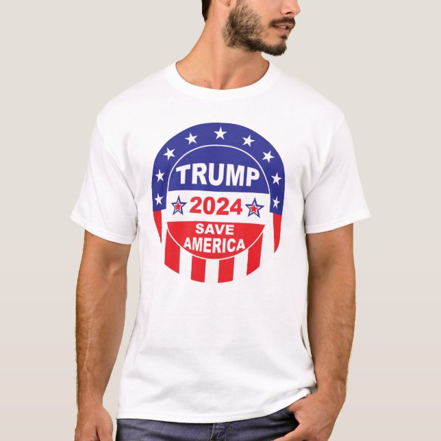 TRUMP 2024 SAVE AMERICA T-Shirt (Front)