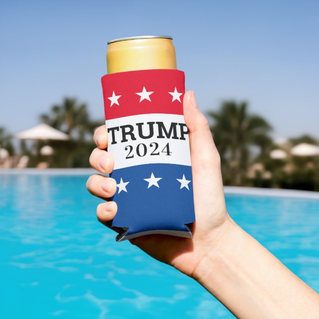 Trump 2024  seltzer can cooler (In Situ Pool)