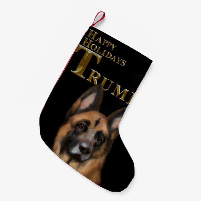 TRUMP 2024 SMALL CHRISTMAS STOCKING (Front (Hanging))