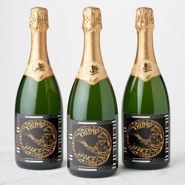 TRUMP 2024 SPARKLING WINE LABEL (Bottles)