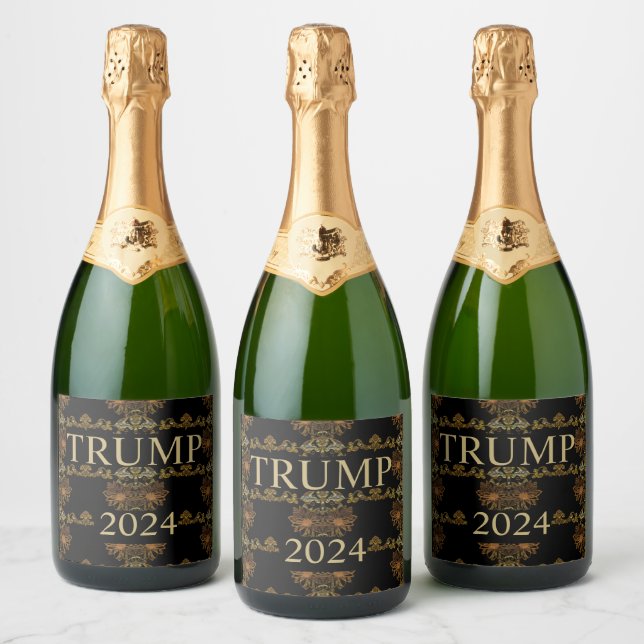 TRUMP 2024 SPARKLING WINE LABEL (Bottles)