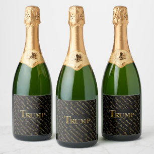 TRUMP 2024 SPARKLING WINE LABEL
