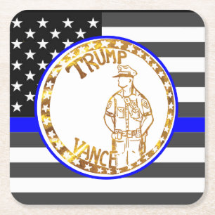 TRUMP 2024 SQUARE PAPER COASTER