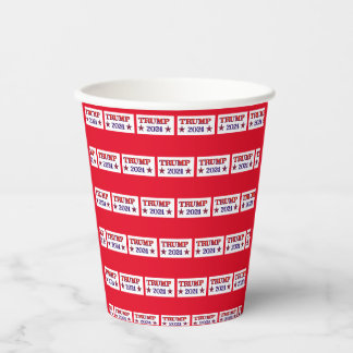 Trump 2024 Stars Paper Cups