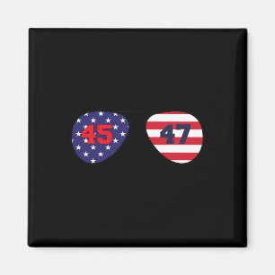 Trump 2024 Take America Back American Flag Patriot Magnet