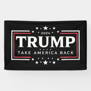 Trump 2024 Take America Back Banner