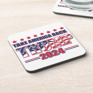 Trump 2024 Take America Back Coaster