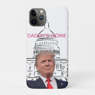 Trump 2024 Take America Back Daddy's Home Case-Mate iPhone Case