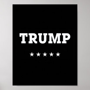 Trump 2024 Take America Back Election Red  Poster