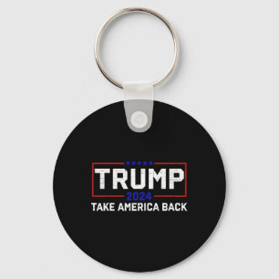 Trump 2024 Take America Back Election - The Return Key Ring