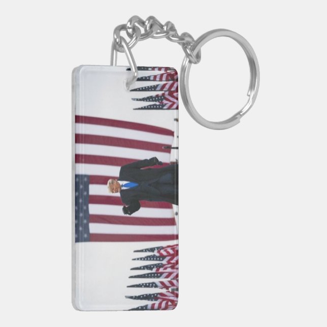 Trump 2024 Take America Back Key Ring (Back Left)