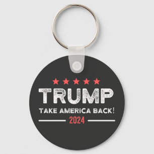 Trump 2024 Take America Back Key Ring