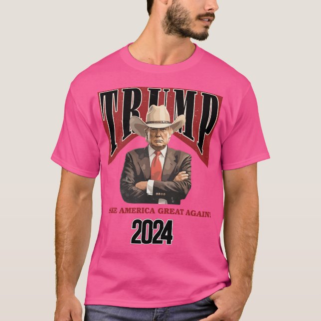 Trump 2024 Take America Back T-Shirt (Front)