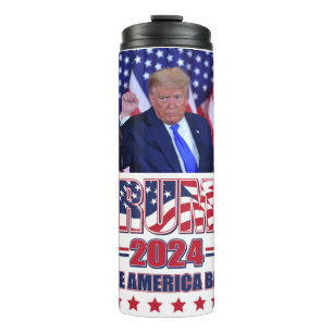 Trump 2024 Take America Back Thermal Tumbler