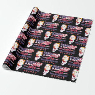 Trump 2024 Take America Back Wrapping Paper