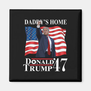 Trump 2024 Take America Ck Daddy's Home Trump Vict Magnet