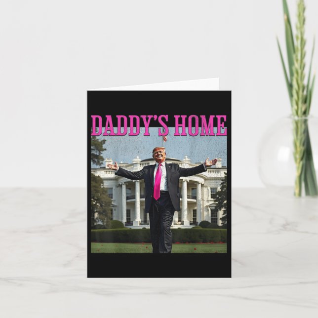 Trump 2024 The Rules Have Changed Apparel  Card (Front)