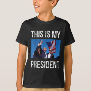 Trump 2024 This Is My President  T-Shirt