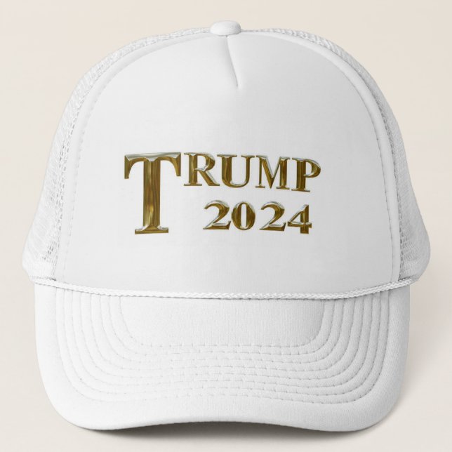 TRUMP 2024 TRUCKER HAT (Front)