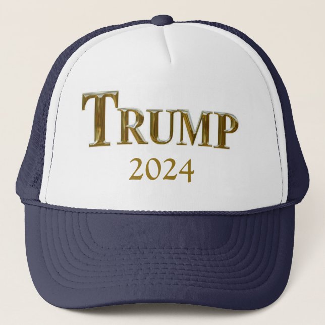 TRUMP 2024 TRUCKER HAT (Front)