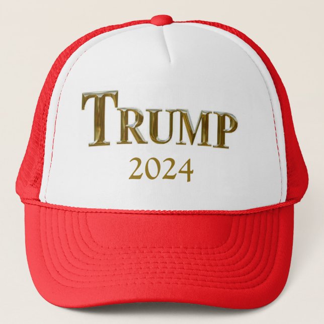 TRUMP 2024 TRUCKER HAT (Front)