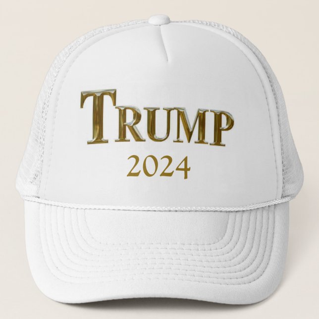 TRUMP 2024 TRUCKER HAT (Front)