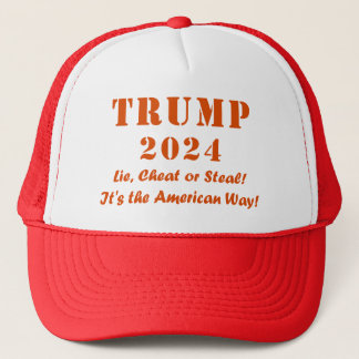 TRUMP 2024 TRUCKER HAT