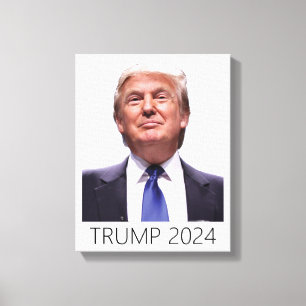 Trump 2024  Trump Take America Back Canvas Print
