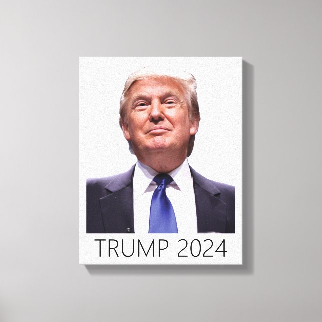 Trump 2024  Trump Take America Back Canvas Print (Front)