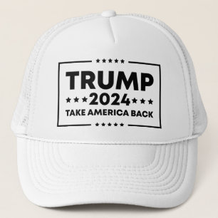 Trump 2024 Trump Take America Back Trucker Hat