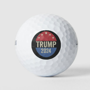 Trump 2024 Vote Again Funny Election Trump Again Golf Balls