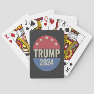 Trump 2024 Vote Again Funny Election Trump Again Playing Cards