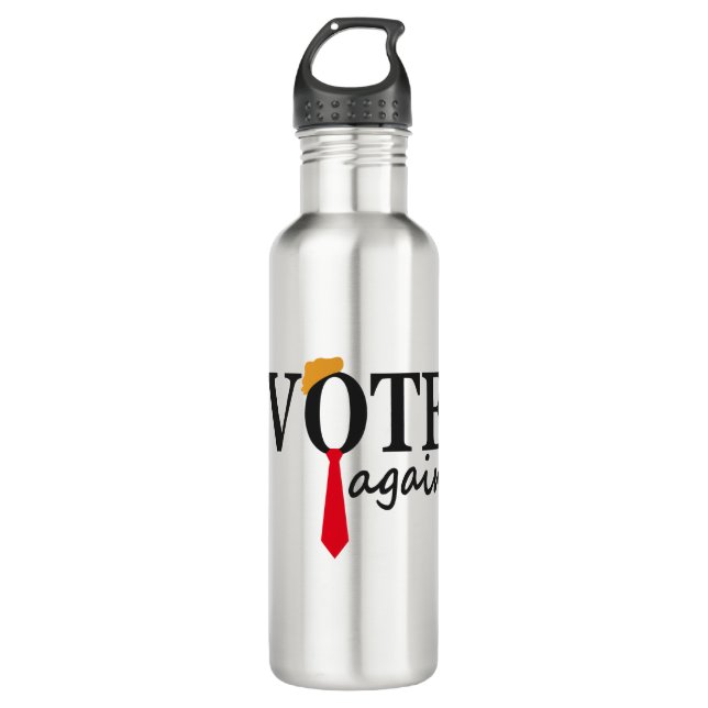 Trump 2024 Vote Again Patriotic American Gift  710 Ml Water Bottle (Front)