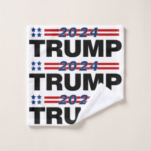 Trump 2024 wash cloth