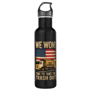 Trump 2024 We Won Wins Victory Inauguration 2025 710 Ml Water Bottle