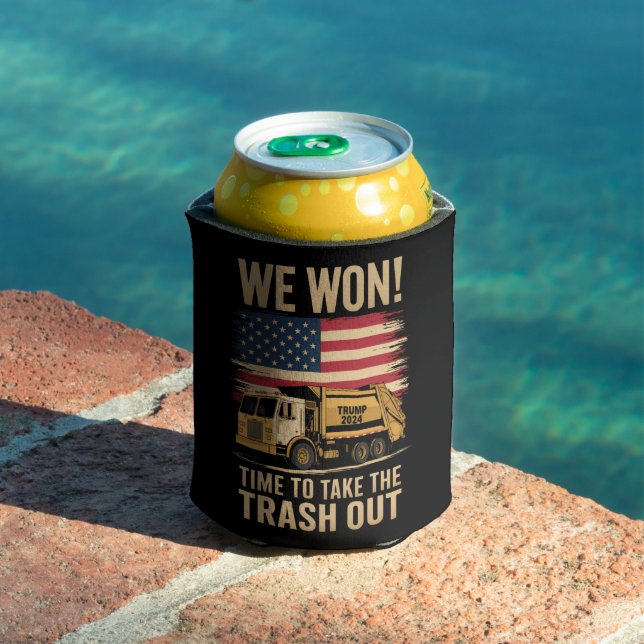 Trump 2024 We Won Wins Victory Inauguration 2025  Can Cooler (In Situ Pool)