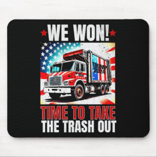 Trump 2024 We Won Wins Victory Inauguration 2025 G Mouse Pad