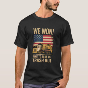 Trump 2024 We Won Wins Victory Inauguration 2025 T-Shirt