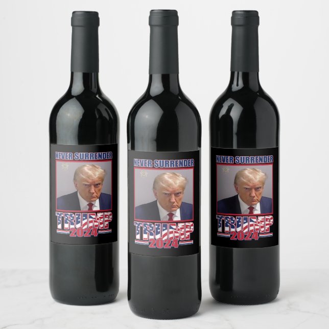 Trump 2024 wine label (Bottles)