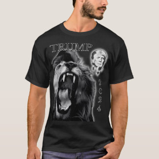 Trump 2024 With A Mighty Lion T-Shirt