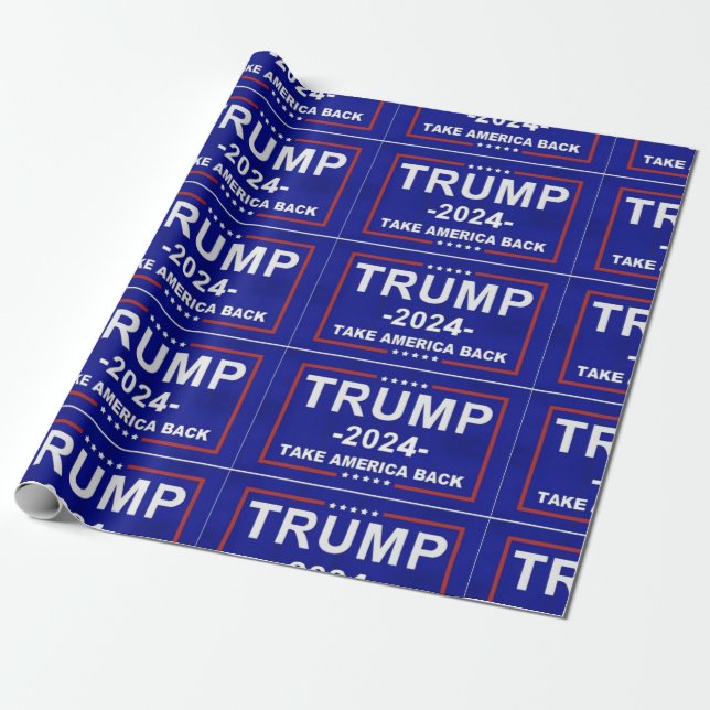 TRUMP 2024 WRAPPING PAPER (Unrolled)