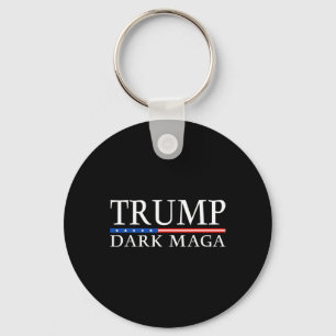 Trump 2025 Dark Mega President Donald Trump  Key Ring