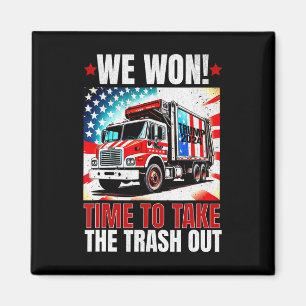 Trump 2025 We Won Wins Victory Inauguration 2025 G Magnet