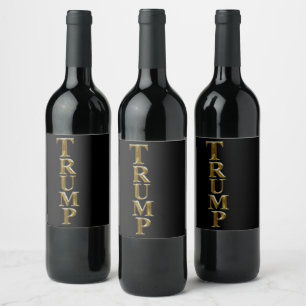 TRUMP 2025 WINE LABEL