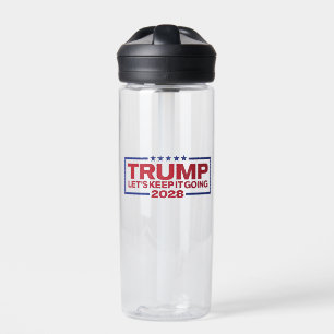 Trump 2028 Let's Keep It Going Water Bottle