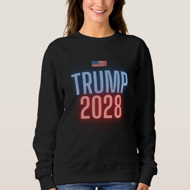 Trump 2028 – Make America Strong Again Sweatshirt (Front)