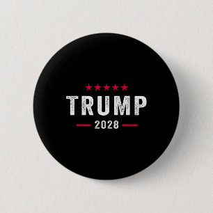 Trump 2028 Shirt Vote Donald Trump 28 6 Cm Round Badge