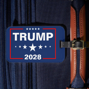 Trump 2028 Yard Sign Luggage Tag