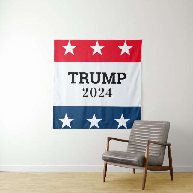 Trump 202X Tapestry (In Situ)